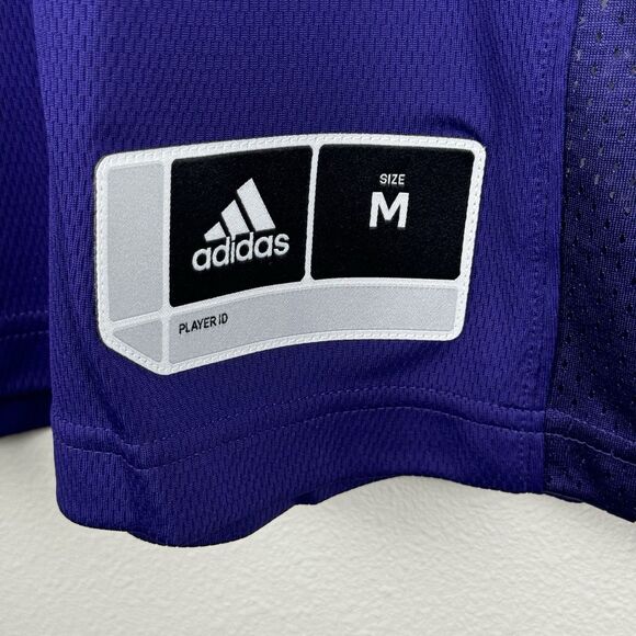 WASHINGTON HUSKIES BASKETBALL JERSEY #1 ADIDAS PURPLE SIZE MEDIUM RETAIL $90 - Picture 3 of 6